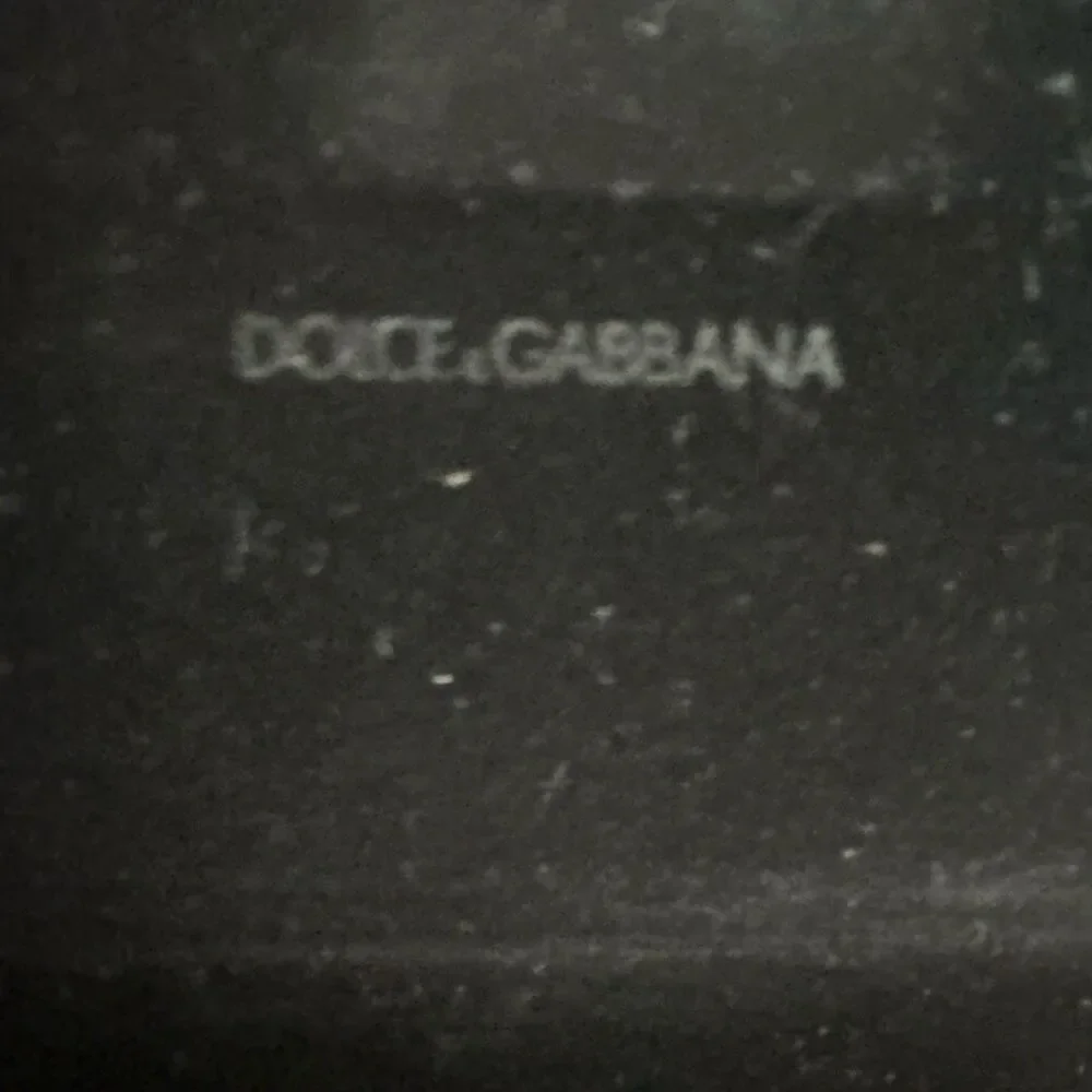 Dolce & Gabbana Black Hard Case for Eyeglasses w/ Dolce & Gabbana Booklet